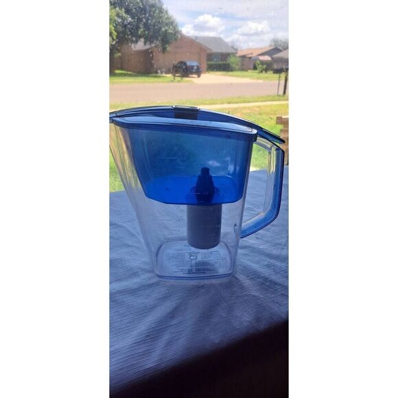 New Wave Enviro Barrier Twist Filter Water Pitcher System 4 L, Blue - Picture 2 of 4